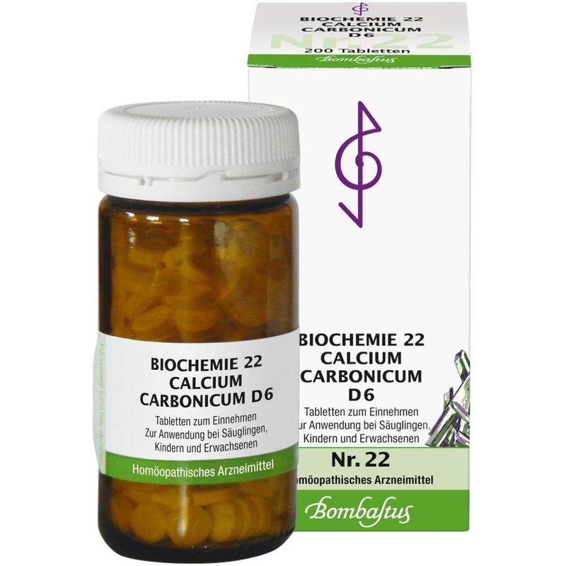 BIOCHEMIE 22 Calcium carbonicum D 6 Tabletten