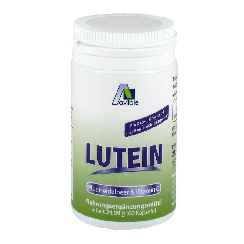 LUTEIN KAPSELN 6 mg+Heidelbeer