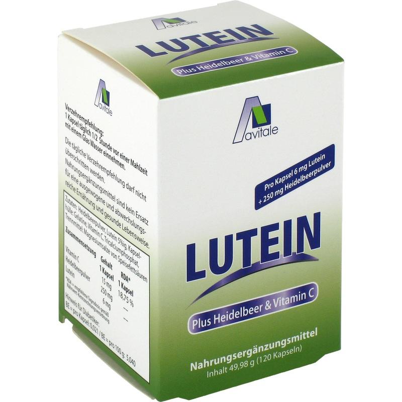 LUTEIN KAPSELN 6 mg+Heidelbeer