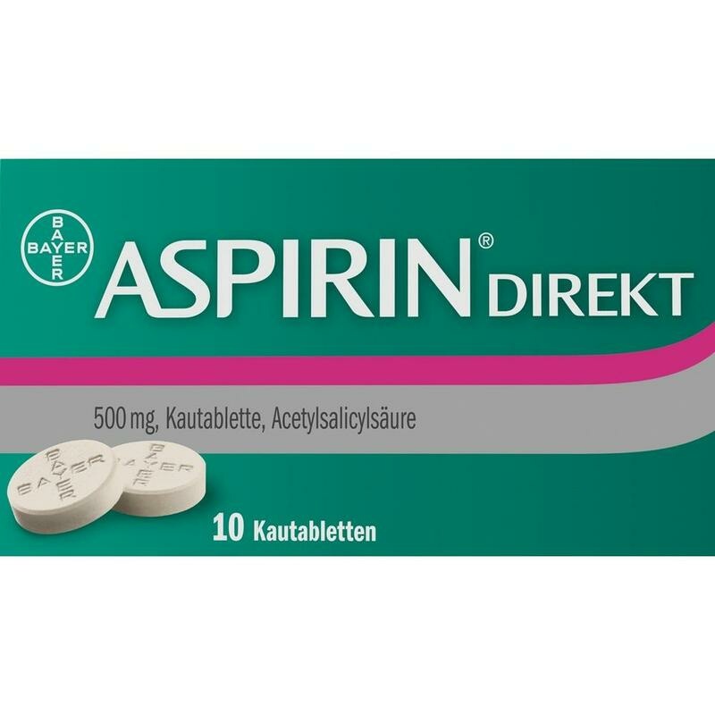 ASPIRIN Direkt Kautabletten