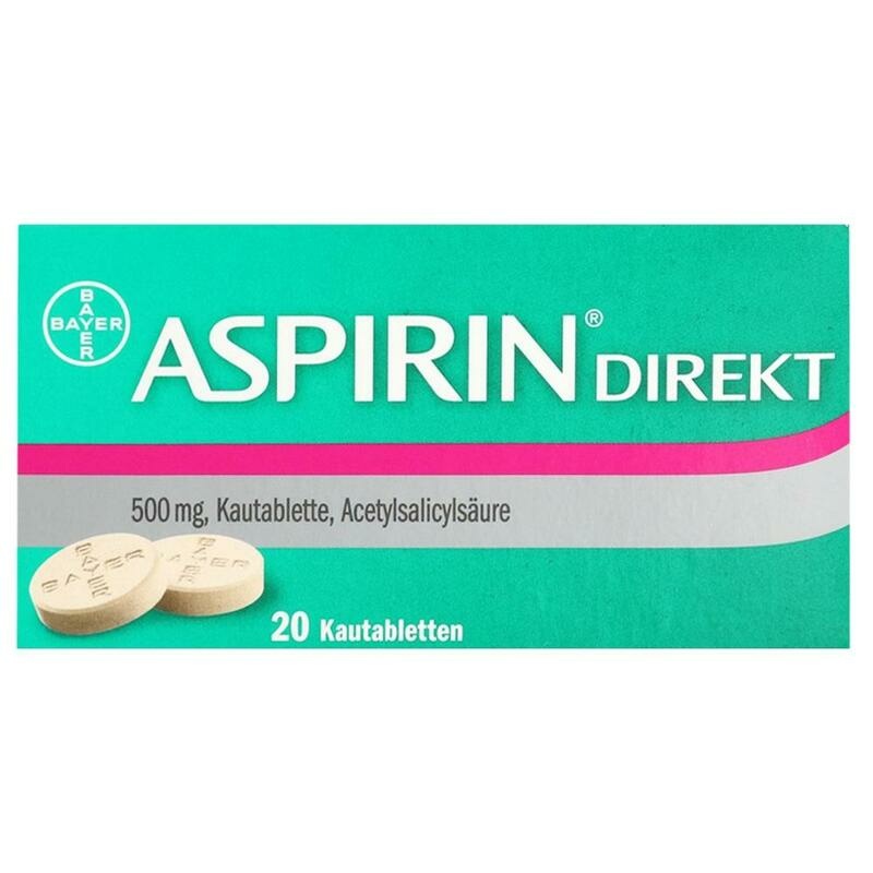 ASPIRIN Direkt Kautabletten
