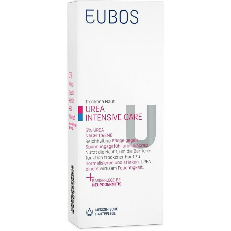 EUBOS TROCKENE Haut Urea 5% Nachtcreme