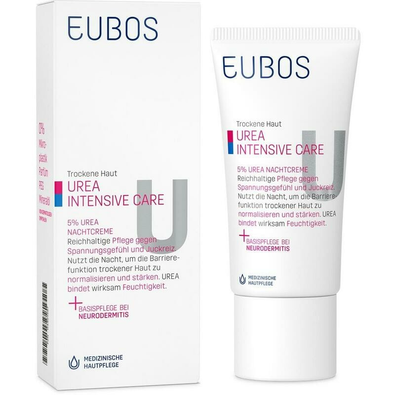 EUBOS TROCKENE Haut Urea 5% Nachtcreme