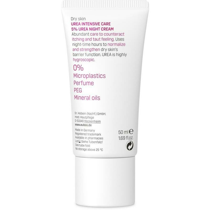 EUBOS TROCKENE Haut Urea 5% Nachtcreme