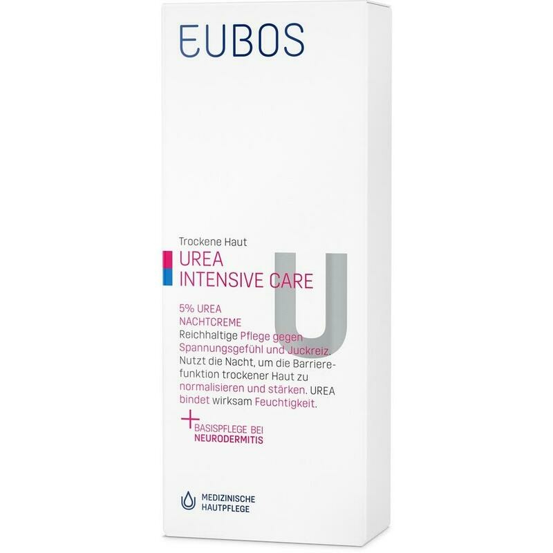 EUBOS TROCKENE Haut Urea 5% Nachtcreme