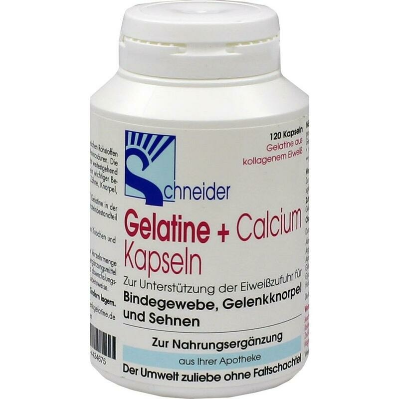 GELATINE+CALCIUM Kapseln