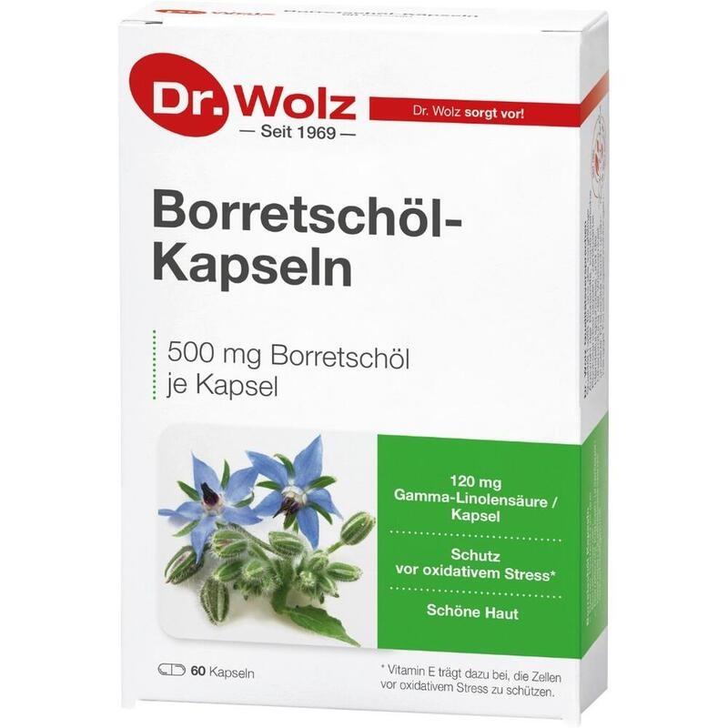 BORRETSCHÖL KAPSELN Dr.Wolz