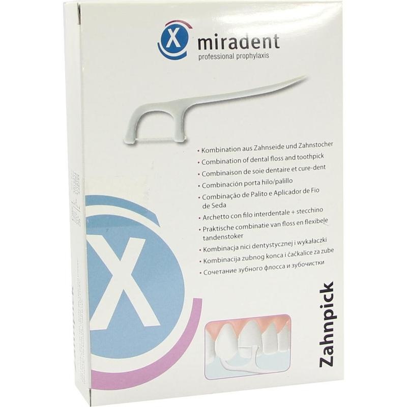 MIRADENT Zahnseidensticks Zahnpick