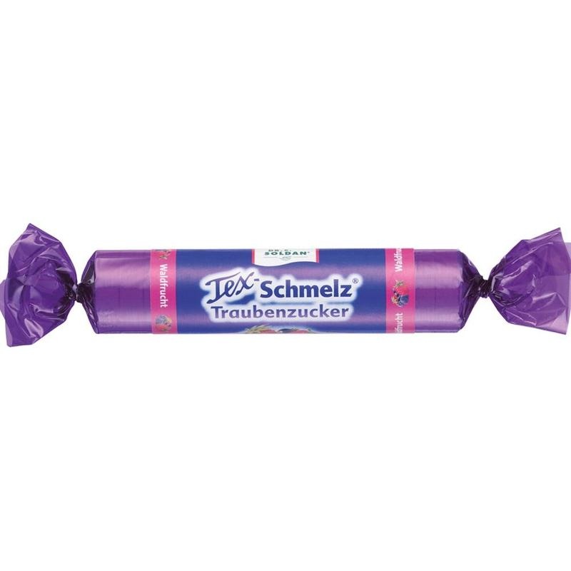 SOLDAN Tex Schmelz Traubenzucker Waldfrüchte Rolle