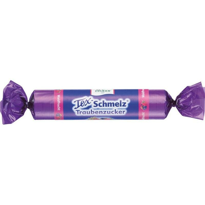 SOLDAN Tex Schmelz Traubenzucker Waldfrüchte Rolle
