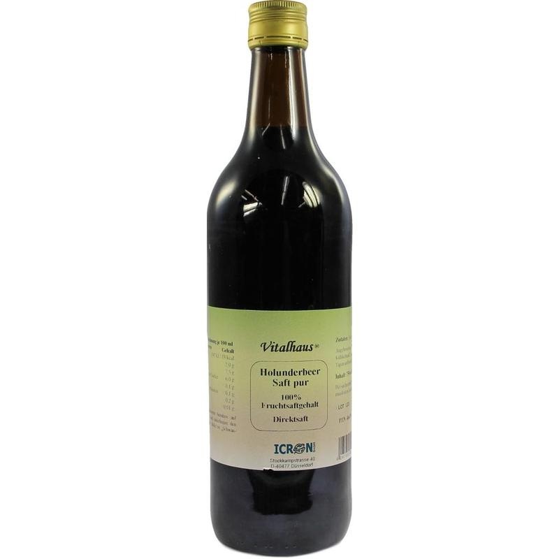 HOLUNDERBEER SAFT pur Vitalhaus
