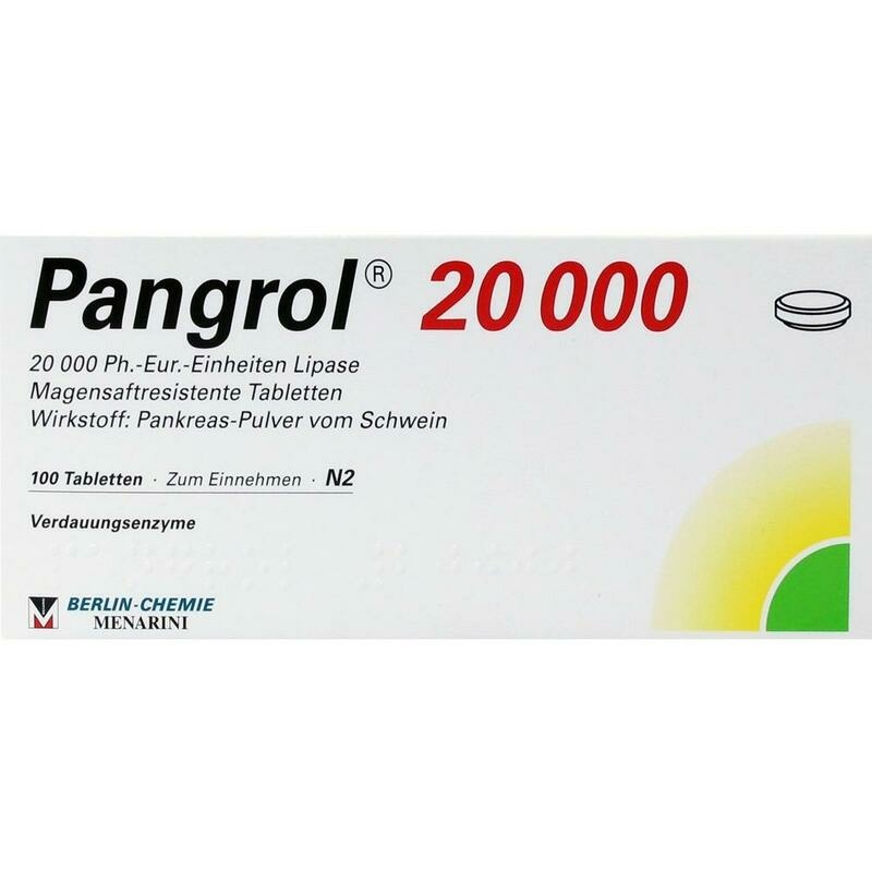 PANGROL 20.000 magensaftresistente Tabletten