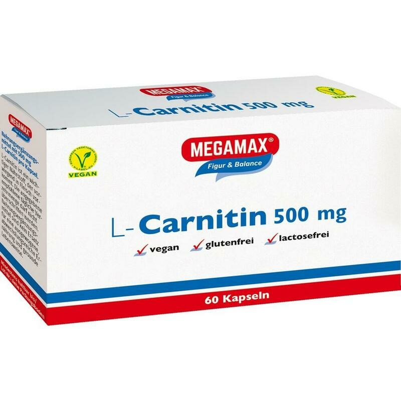MEGAMAX L-Carnitin 500 mg Kapseln