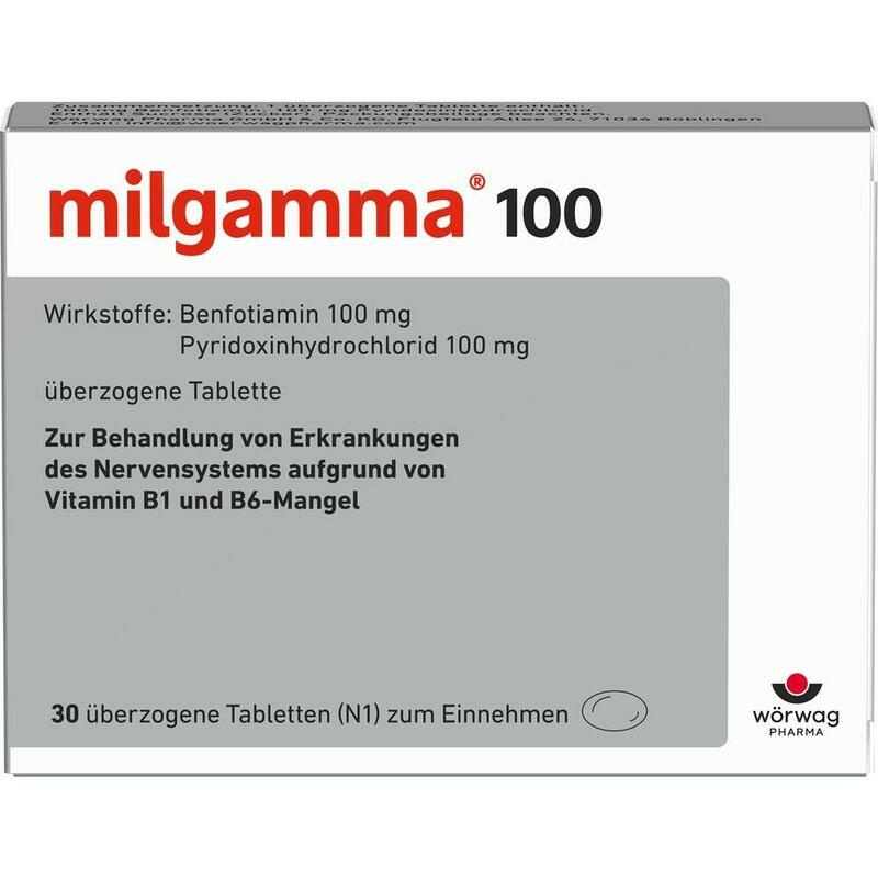 MILGAMMA 100 mg überzogene Tabletten