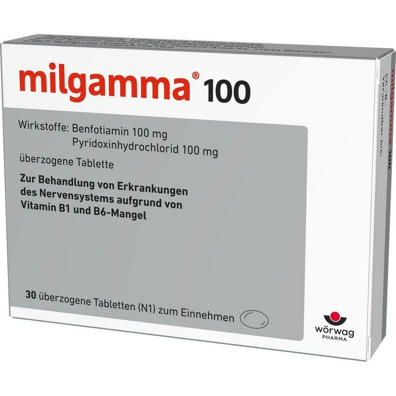 MILGAMMA 100 mg überzogene Tabletten