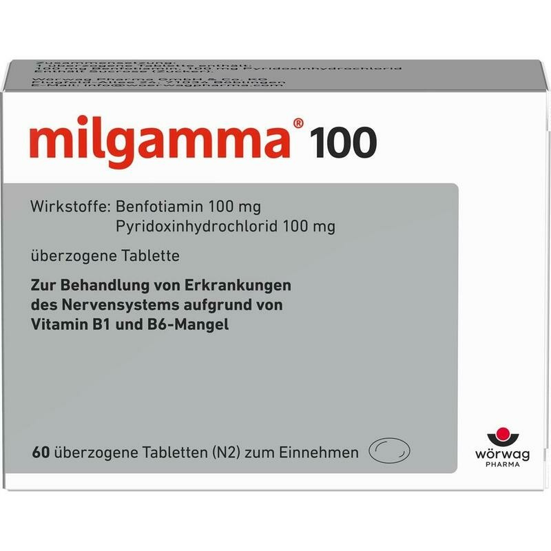 MILGAMMA 100 mg überzogene Tabletten