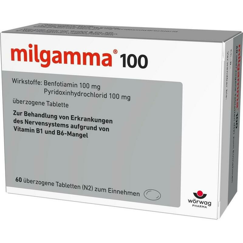 MILGAMMA 100 mg überzogene Tabletten
