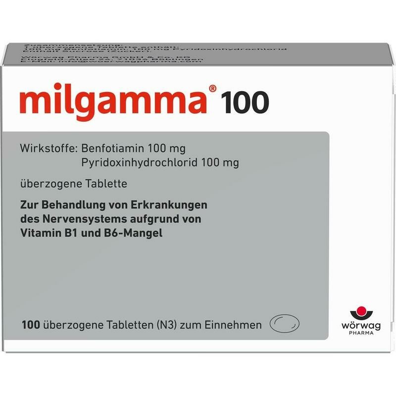 MILGAMMA 100 mg überzogene Tabletten