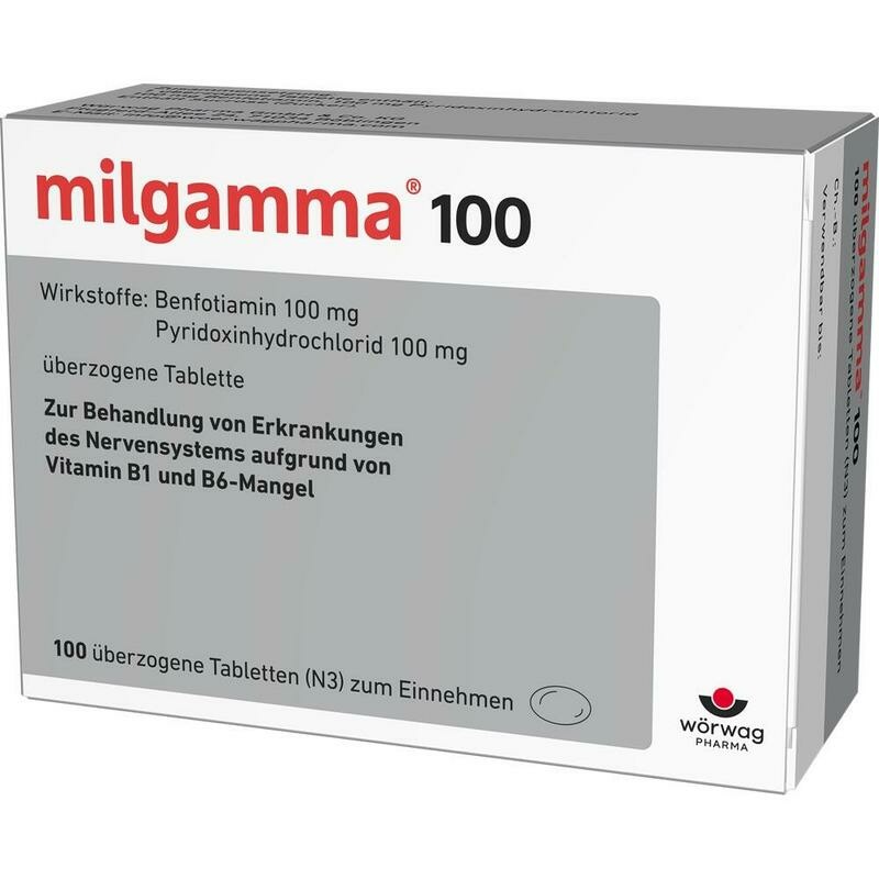 MILGAMMA 100 mg überzogene Tabletten