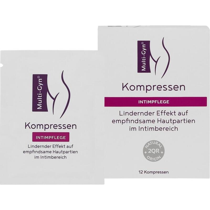 MULTI-GYN Kompressen f.Wohlbefinden im Analbereich