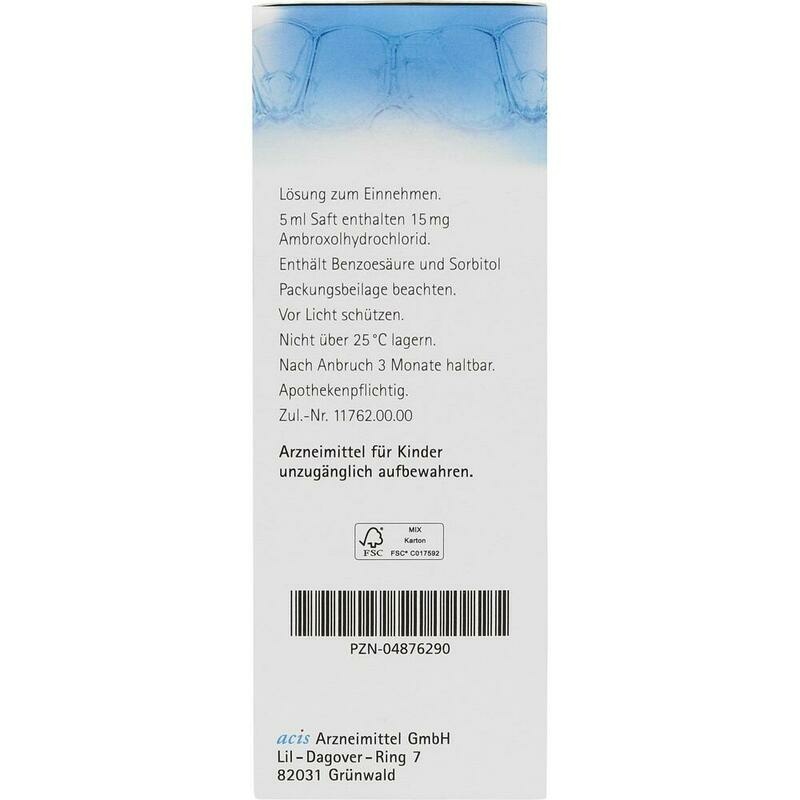AMBROXOL acis Saft