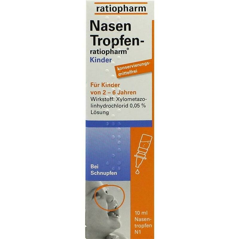 NASENTROPFEN-ratiopharm Kinder Konservier.frei