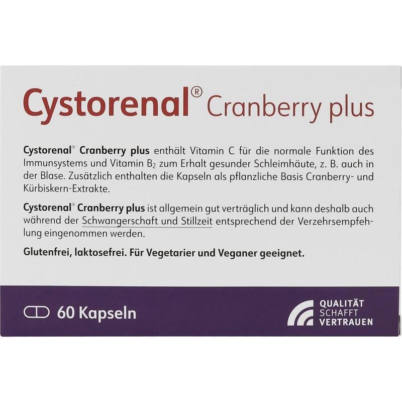 CYSTORENAL Cranberry plus Kapseln