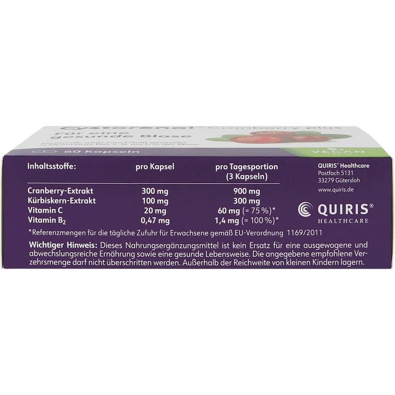 CYSTORENAL Cranberry plus Kapseln