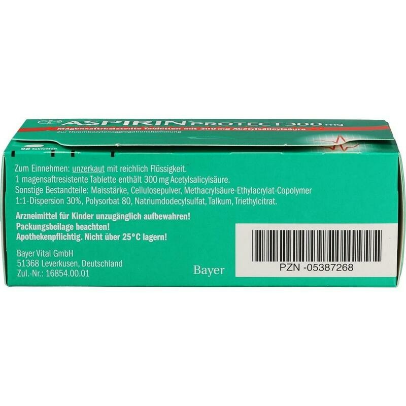 ASPIRIN Protect 300 mg magensaftres.Tabletten
