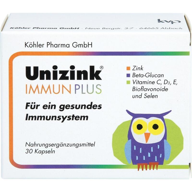UNIZINK Immun Plus Kapseln