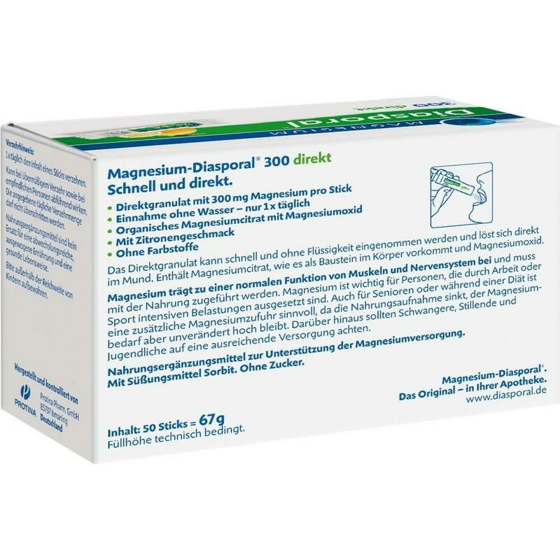 MAGNESIUM DIASPORAL 300 direkt Granulat
