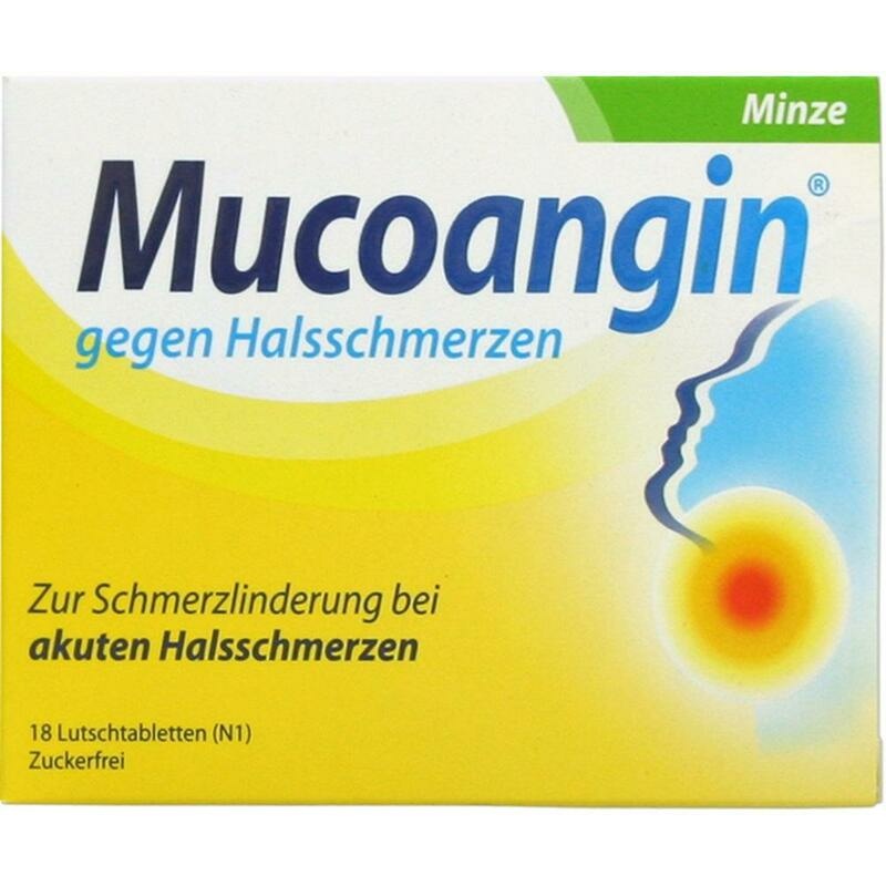 MUCOANGIN Minze 20 mg Lutschtabletten