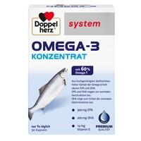DOPPELHERZ Omega-3 Konzentrat system Kapseln