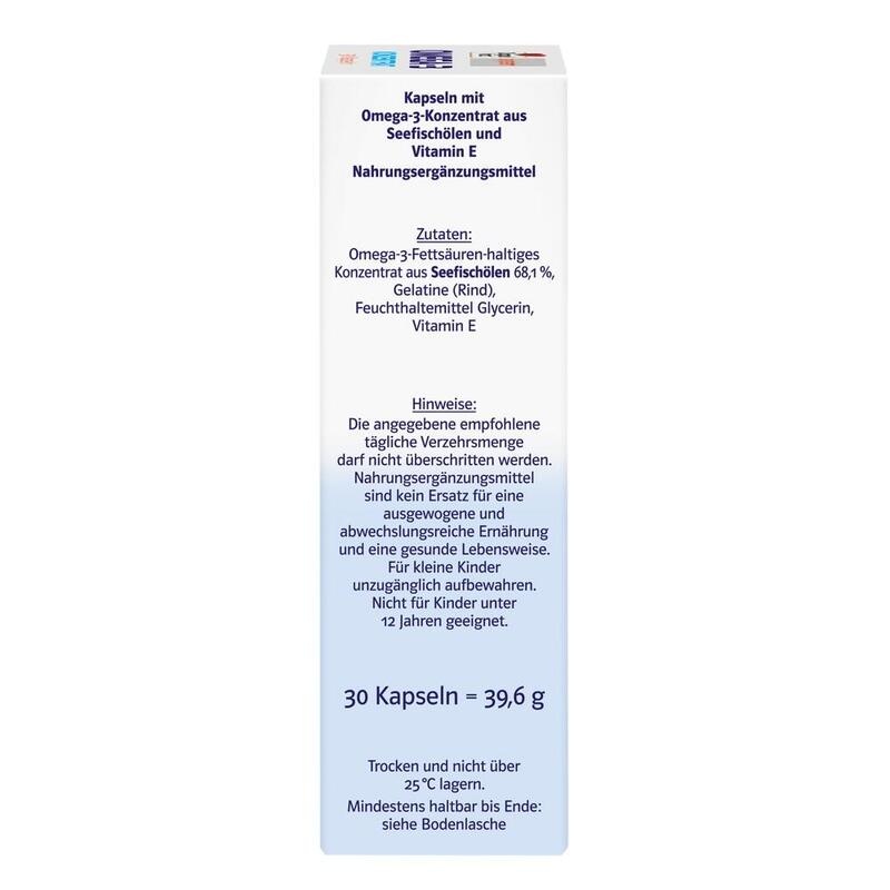 DOPPELHERZ Omega-3 Konzentrat system Kapseln