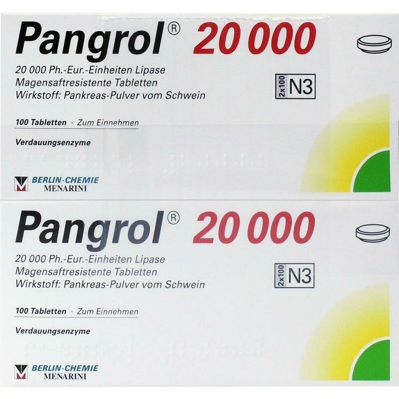 PANGROL 20.000 magensaftresistente Tabletten
