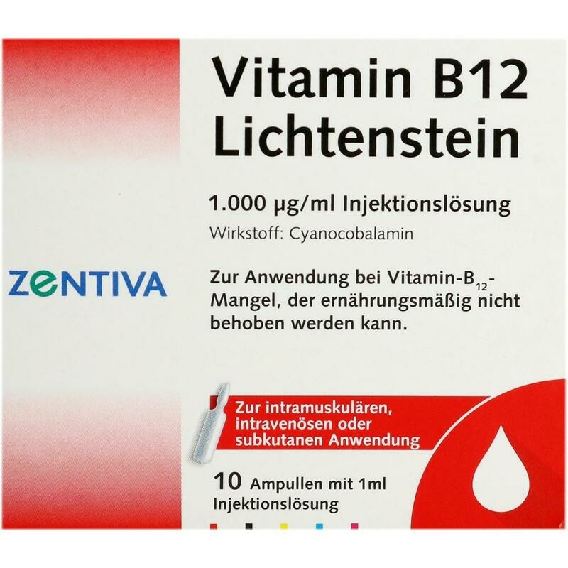 VITAMIN B12 1.000 μg Lichtenstein Ampullen