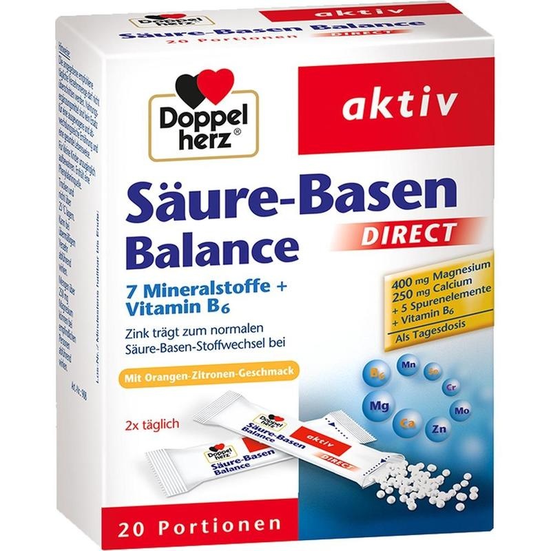 DOPPELHERZ Säure-Basen Balance DIRECT Pellets