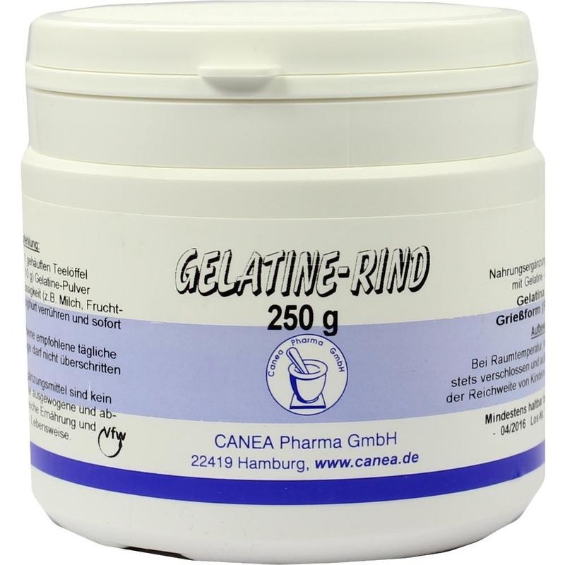 GELATINE RIND Pulver Dose