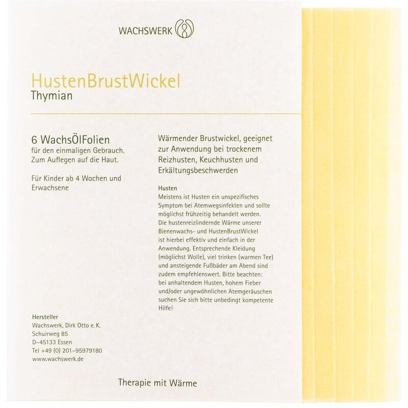HUSTEN BRUST Wickel Thymian