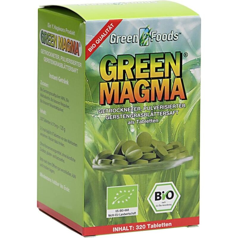 GREEN MAGMA Gerstengrasextrakt Tabletten