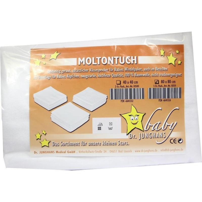 MOLTON-TÜCHER 80x80 cm