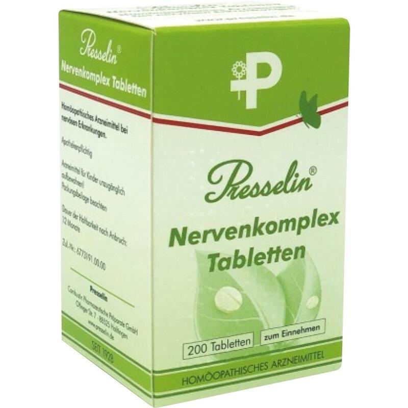PRESSELIN Nervenkomplex Tabletten
