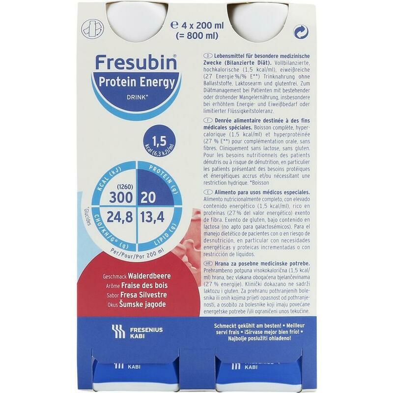FRESUBIN PROTEIN Energy DRINK Walderdbe.Trinkfl.