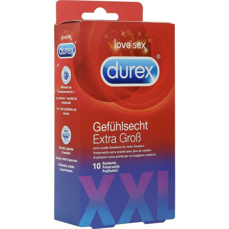 DUREX Gefühlsecht extra groß Kondome
