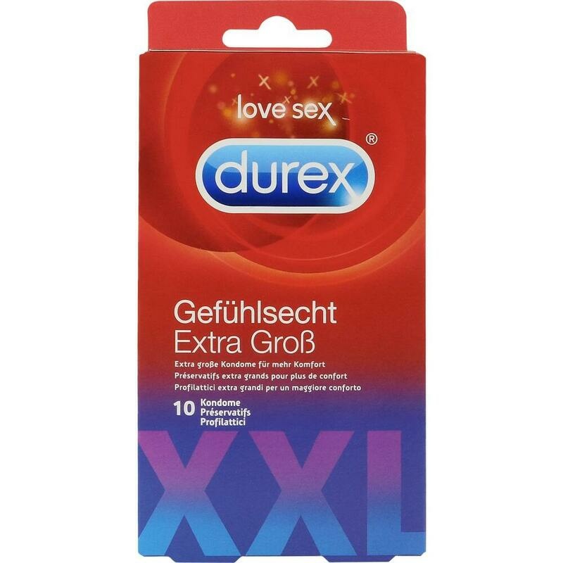 DUREX Gefühlsecht extra groß Kondome