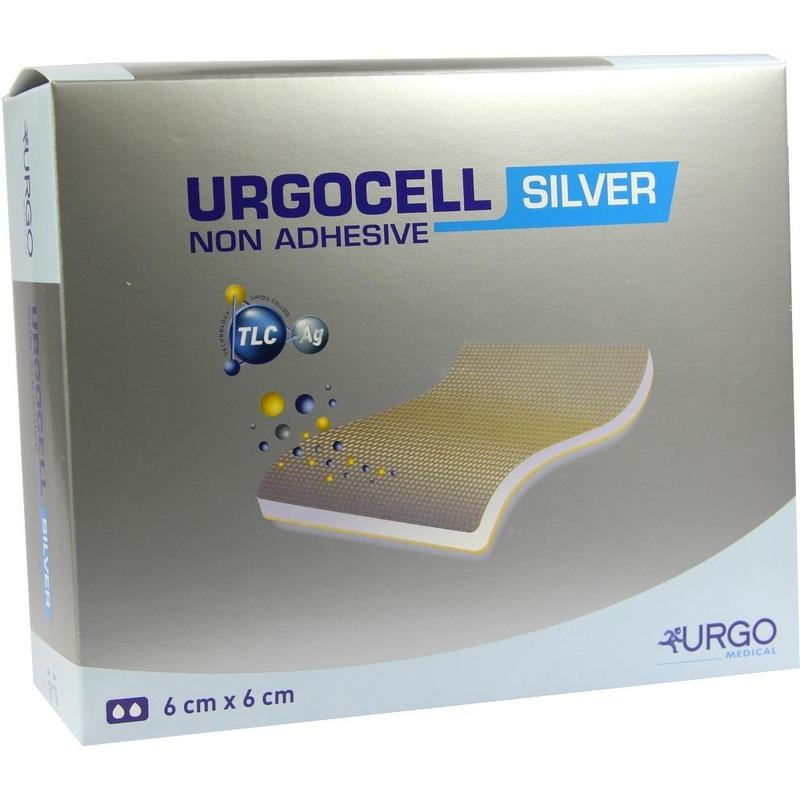 URGOCELL silver non Adhesive Verband 6x6 cm