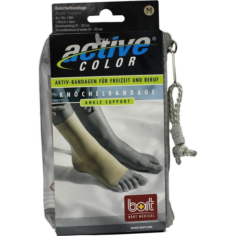 BORT ActiveColor Knöchelbandage M haut