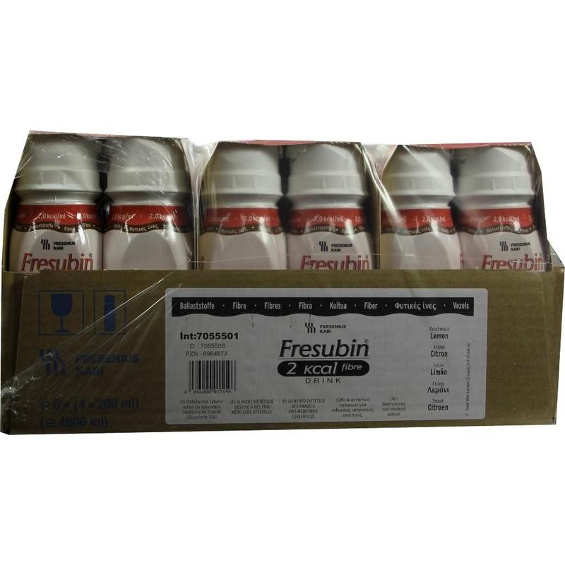 FRESUBIN 2 kcal Fibre DRINK Lemon Trinkflasche