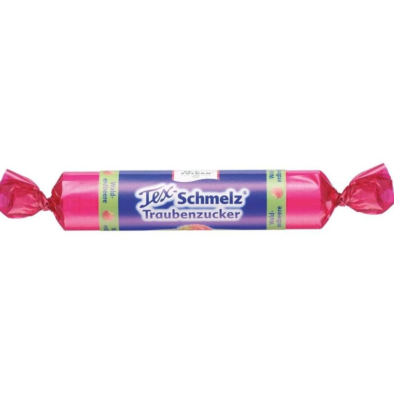 SOLDAN Tex Schmelz Traubenzucker Walderdbeere Rol.