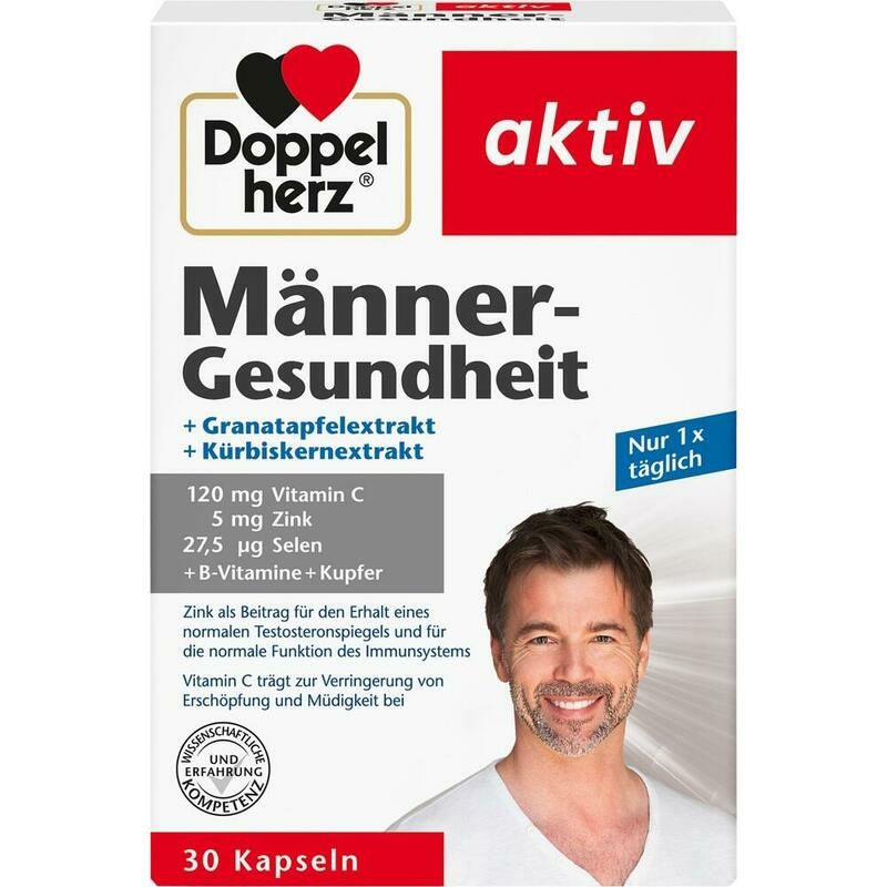 DOPPELHERZ Männer-Gesundheit Kapseln